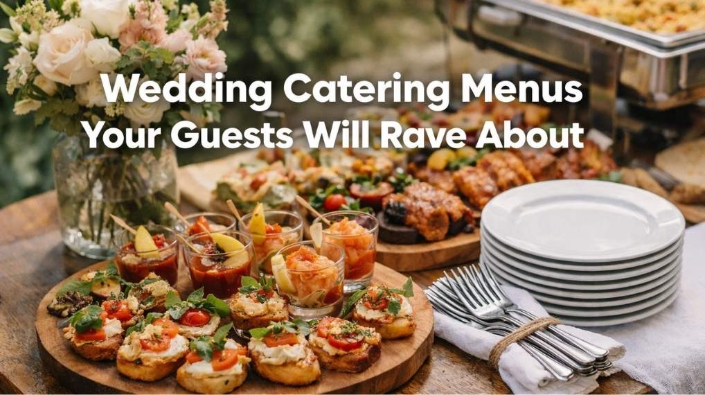 Wedding catering menus your guests will rave about